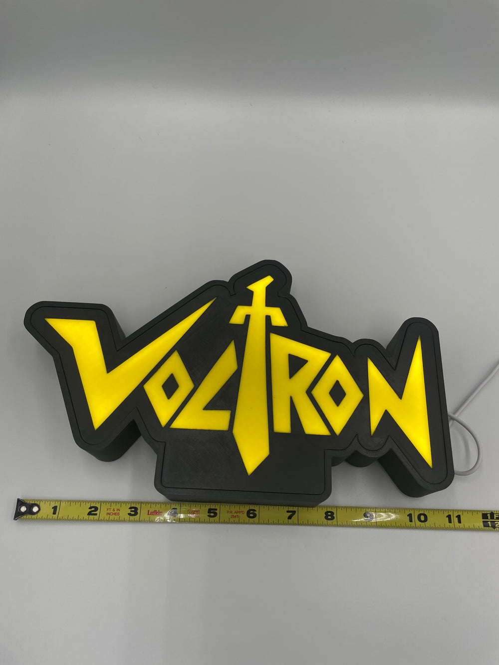 Voltron light box sign