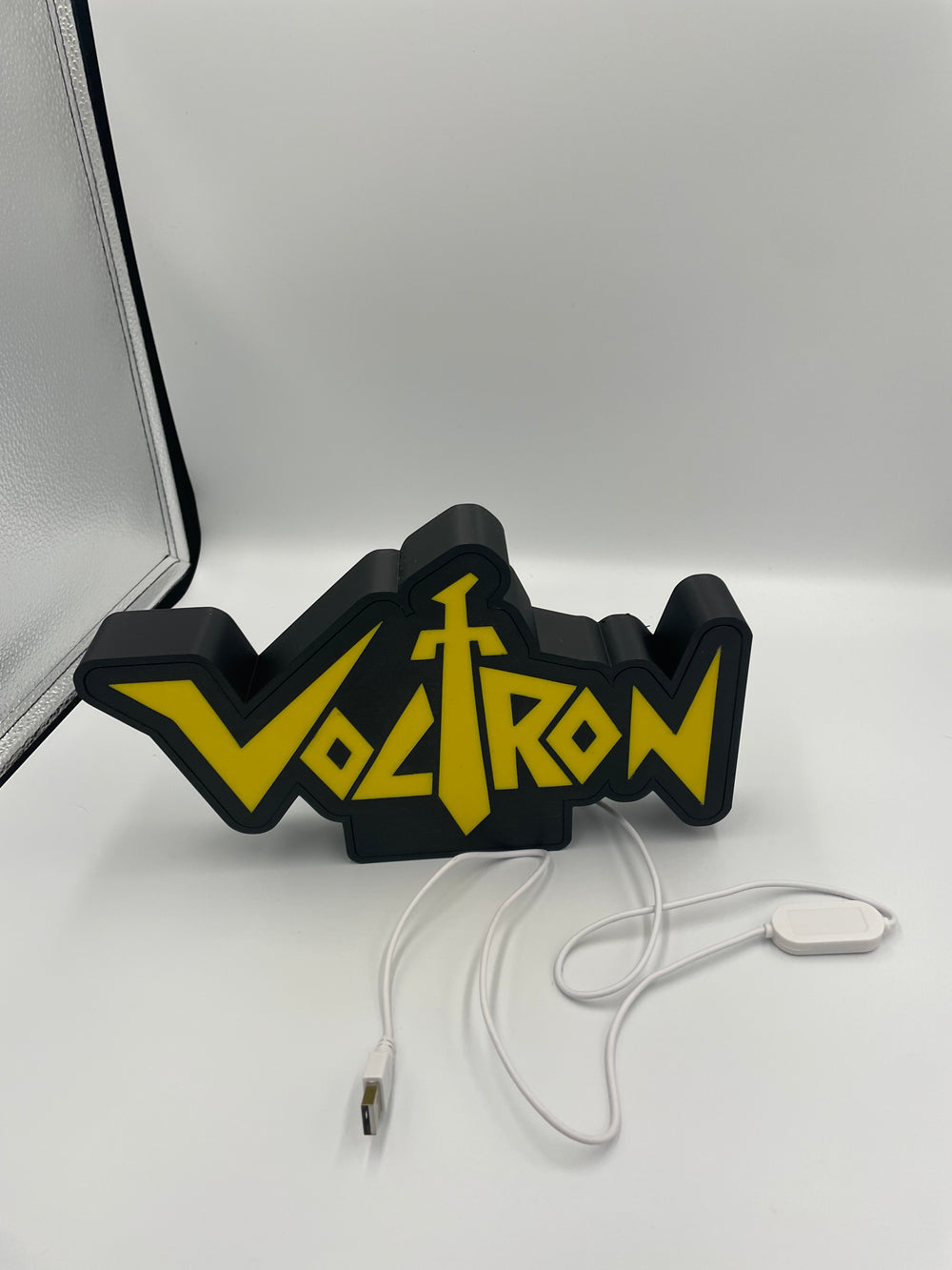 Voltron light box sign