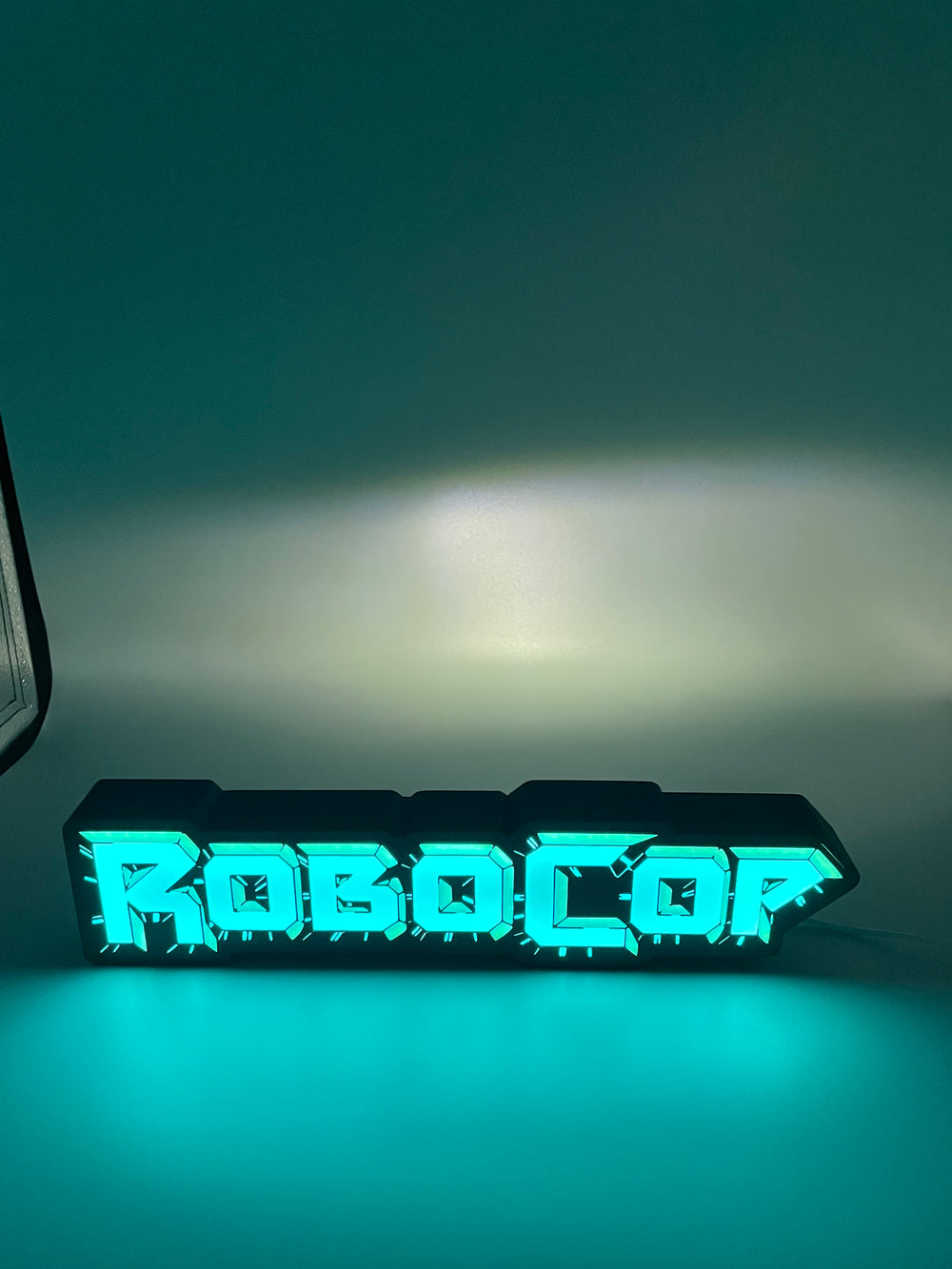 Robot light box sign