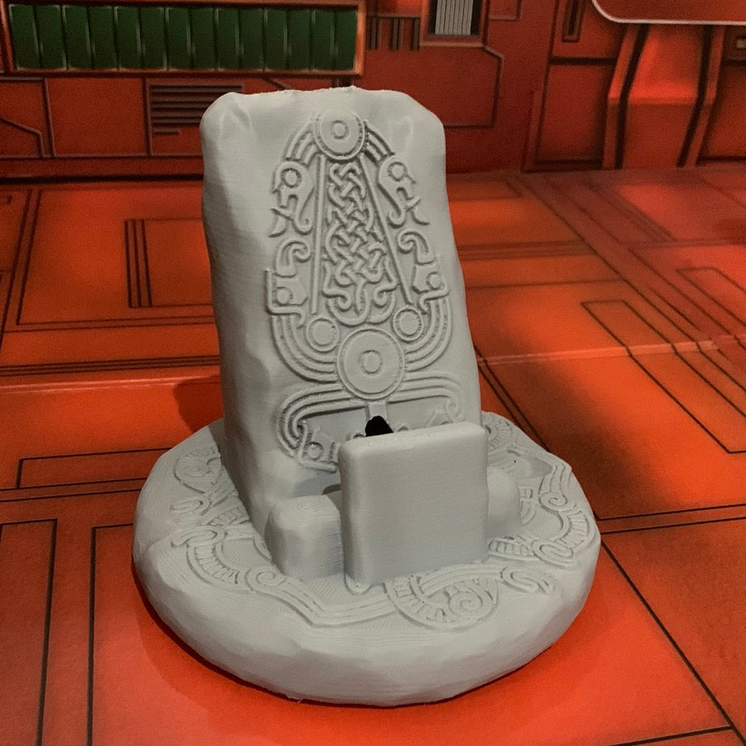 Viking Ruin Stone phone stand